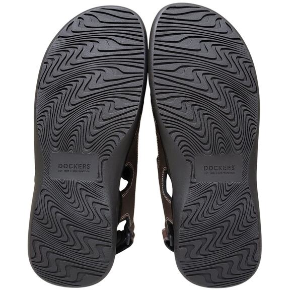 Dockers Men Newpage Slingback Sport River Sandals Size US 11M Briar Brown - Picture 3 of 4